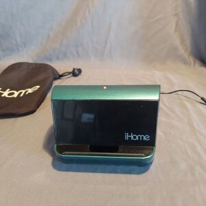 iHome iHM10 Portable Stereo Speaker MP3 Player IPHONE IPAD Blue